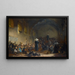 Sala dell'asilo della Carità - Jules-Alexandre Patrouillard — quadro incorniciato alla parete