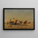 Die Ernte - Jules-Jacques Veyrassat — gerahmtes Bild an der Wand