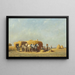 Il Pasto di mezzogiorno - Jules-Jacques Veyrassat — quadro incorniciato alla parete