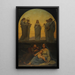 Der Traum des Jesuskindes - Jules-Joseph Meynier — gerahmtes Bild an der Wand