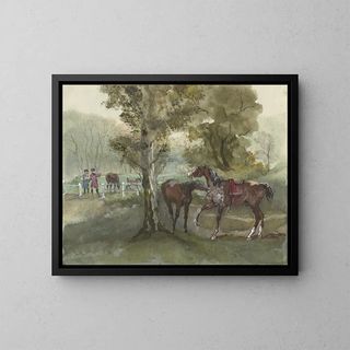 Jules Baron Finot - Paarden in de wei.webp