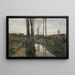 Landscape near Courrières - Jules Breton — framed artwork on a wall