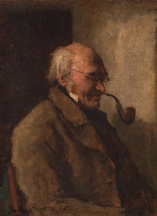 Jules Breton - Lhomme la pipe.webp