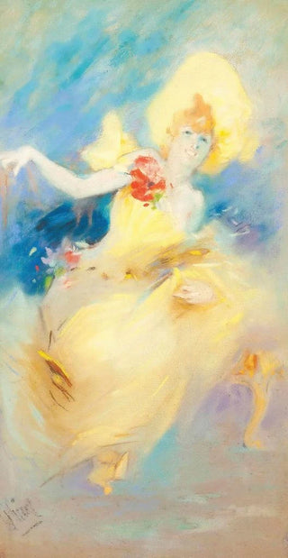 Jules Chret - A dancing girl.webp