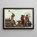 Die Metallurgie - Jules Didier — gerahmtes Bild an der Wand