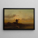 Le Moulin - Jules Dupré — gerahmtes Bild an der Wand