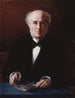 Portrait von Étienne Arago 1802-1892 Schriftsteller und Politiker - Jules Emmanuel Valadon — Ansicht des Kunstwerks