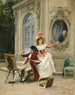Die Liebesbrief - Jules Girardet — Ansicht des Kunstwerks