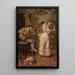La danseuse espagnole - Jules James Rougeron — gerahmtes Bild an der Wand