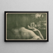 La Chevelure - Jules Léon Flandrin — gerahmtes Bild an der Wand