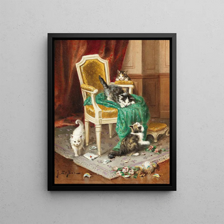 Jules Leroy - Playful Cats.webp