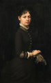 Portrait d'une dame - Jules Marie Sevestre — vista dell’opera