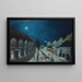 Le Viaduc du Point-du-Jour et le Bastion 35 en mars 1870 - Jules Mary — gerahmtes Bild an der Wand