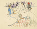 Donna con il suo cane e nudo - Jules Pascin — vista dell’opera
