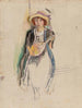 Mädchen mit Mandoline - Jules Pascin — Ansicht des Kunstwerks