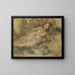 La Danseuse assoupie - Jules Pascin — quadro incorniciato alla parete