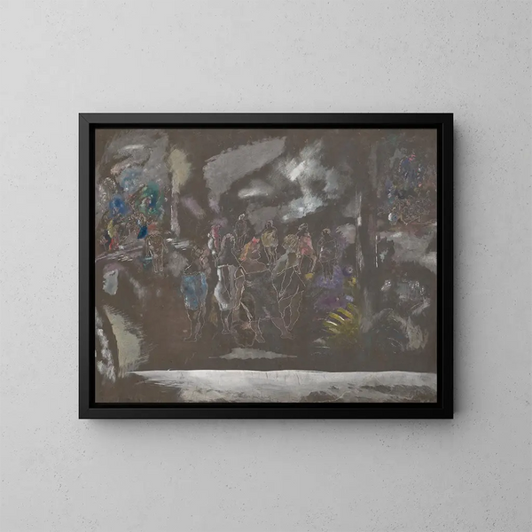 Le Belle Giardinieri - Jules Pascin — quadro incorniciato alla parete