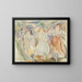 Die großen Hüte - Jules Pascin — gerahmtes Bild an der Wand