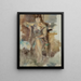 Lucy Fontenay aux roses - Jules Pascin — gerahmtes Bild an der Wand