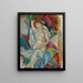 Jetzt den erhobenen Arm - Jules Pascin — gerahmtes Bild an der Wand