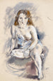 Nude Painting - Jules Pascin — artwork view