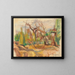 Paesaggio a Cuba - Jules Pascin — quadro incorniciato alla parete