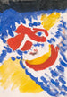 Figures bleues rouges et jaunes - Jules Schmalzigaug — vista dell’opera