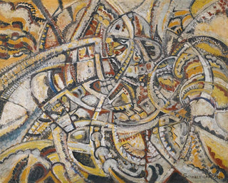 Komposition futuristische - Jules Schmalzigaug — Ansicht des Kunstwerks