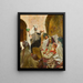 Abbigliare la sposa - Jules Taupin — quadro incorniciato alla parete