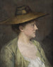 Portrait einer Frau - Julia Beck — Ansicht des Kunstwerks