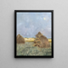 Haycocks von Moonlight - Julia Beck — gerahmtes Bild an der Wand