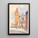 Duomo de Crémone - Julian Clarence Levi — gerahmtes Bild an der Wand