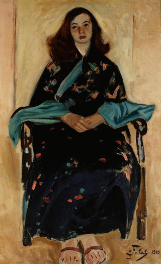 Julian Falat - Woman in kimono.webp