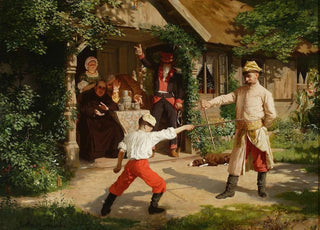 Julian Maszyski - Duel with sticks.webp