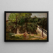 Fragment de jardin - Julian Maszyński — gerahmtes Bild an der Wand