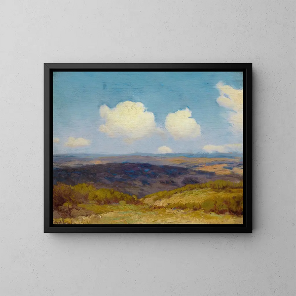 Schatten fliegen - Julian Onderdonk — gerahmtes Bild an der Wand
