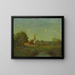 Chiesa pioniera senza titolo - Julian Onderdonk — quadro incorniciato alla parete