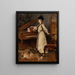 Portrait de M. Sharon - Julian Russel Story — gerahmtes Bild an der Wand