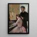 La leçon de piano - Julie Delance-Feurgard — quadro incorniciato alla parete
