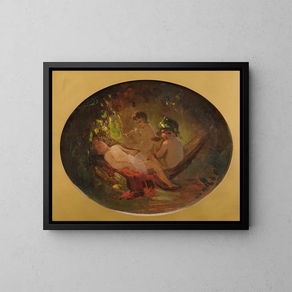 Pothos - Julie Wilhelmine Hagen-Schwarz — quadro incorniciato alla parete
