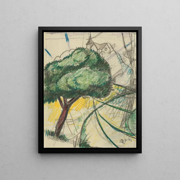 Julio Gonzlez - Paysage aux rayons.webp