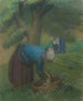 Zwei Bäuerinnen im Obstgarten - Julio González Pola — Ansicht des Kunstwerks