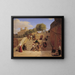 Le scale spagnole a Roma - Julius Friedländer — quadro incorniciato alla parete