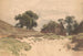 Landscape Painting with Farm - Julius Jacobus van de Sande Bakhuyzen — artwork view