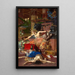 Cleopatra - Julius Kronberg — framed artwork on a wall