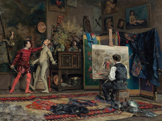 Julius Leblanc Stewart - In The Artists Studio.webp