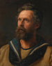 Selbstporträt von Julius von Payer in Matrosenanzug - Julius Payer — Ansicht des Kunstwerks