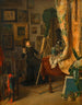Die junge Malerin in ihrem Atelier - Julius Pollak — Ansicht des Kunstwerks