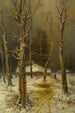 Inverno in Russia - Julius Sergius Klever — vista dell’opera