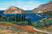 Küstenlandschaft in Griechenland bei Vlicho auf Lefkada - Julius Wentscher — Ansicht des Kunstwerks